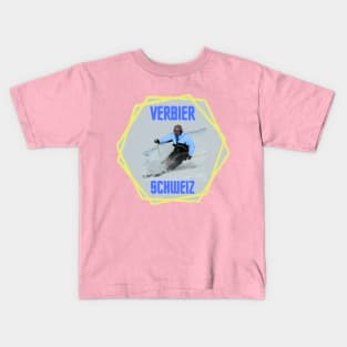 Verbier, Switzerland Kids T-Shirt